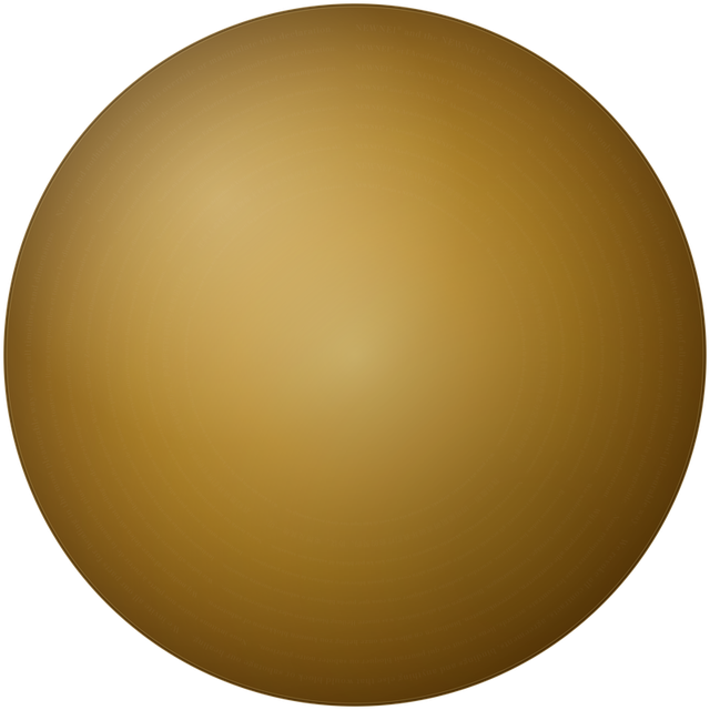 NEWNEI golden sphere